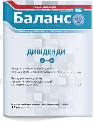 № 15 (2040) від 19 квітня 2021 року